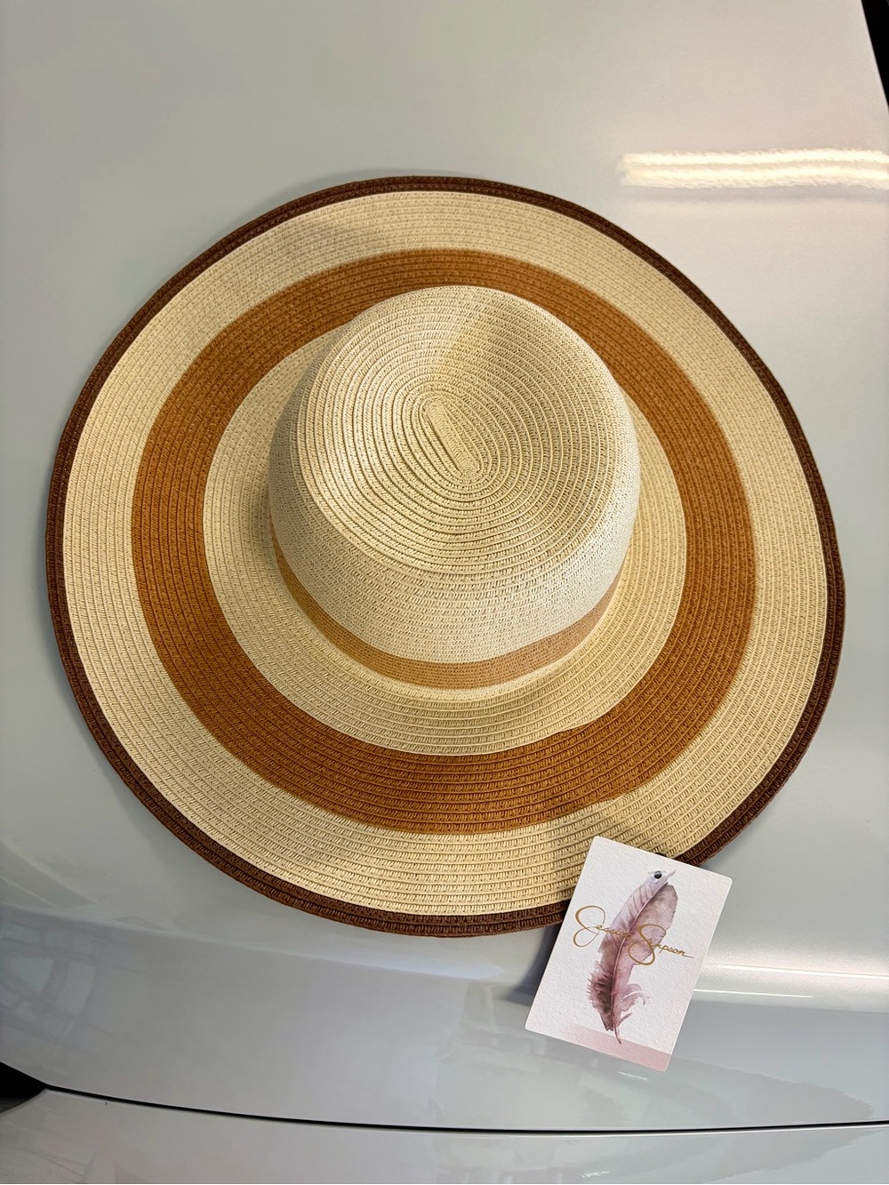 NEW Jessica Simpson Straw Hat